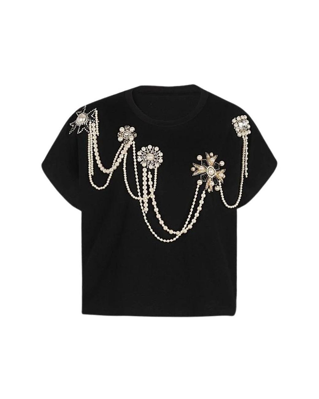 Balmain Black T-Shirts