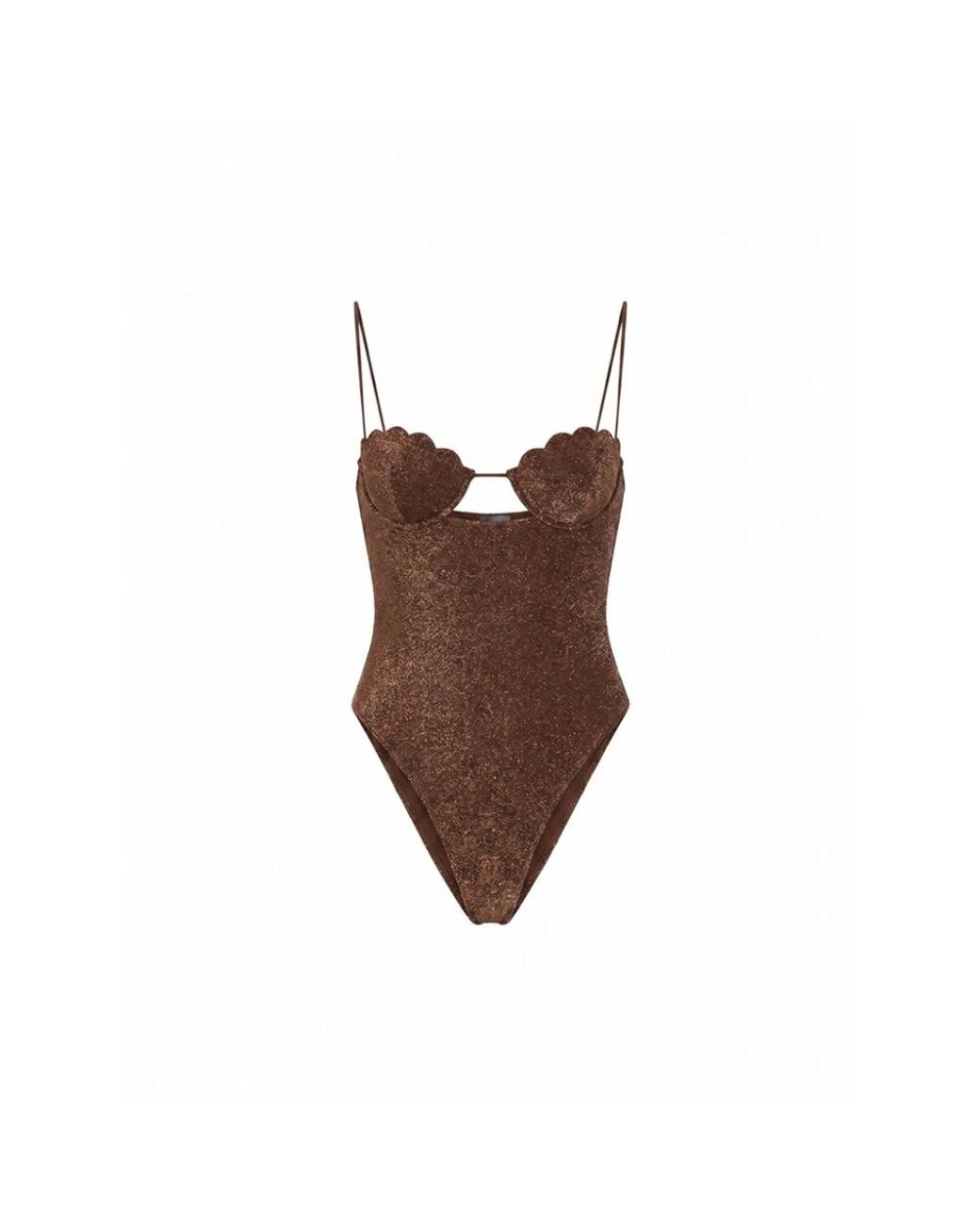 Oseree Brown Swimsuits