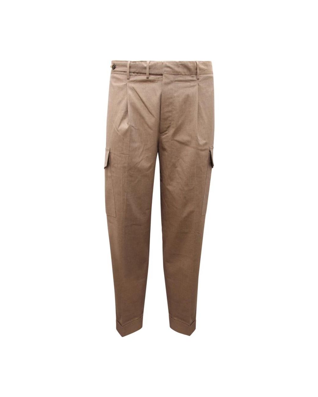 PT01 Natural Straight Trousers for men