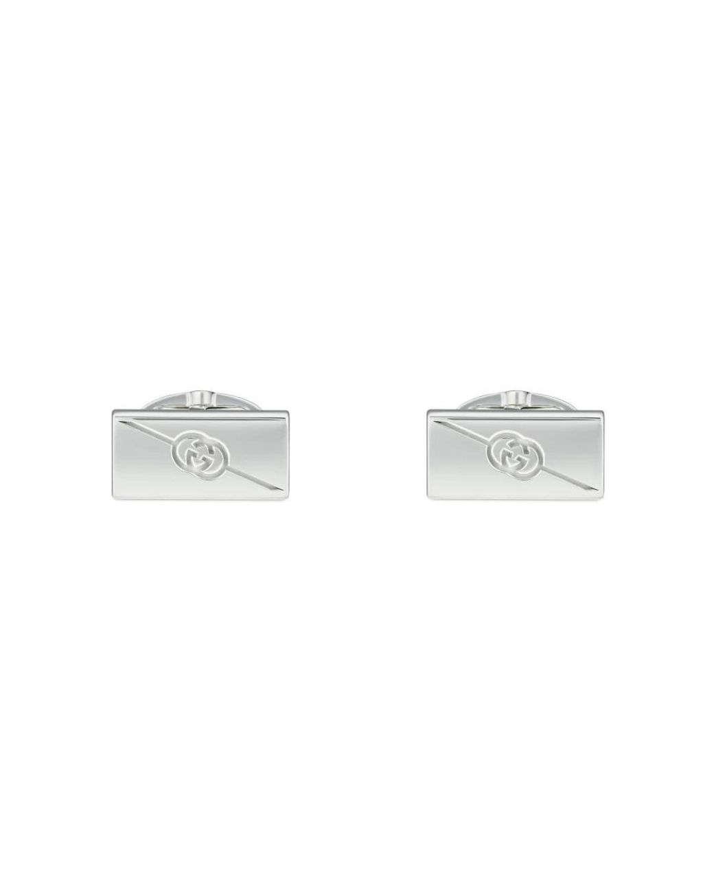 Gucci White Clips Bars