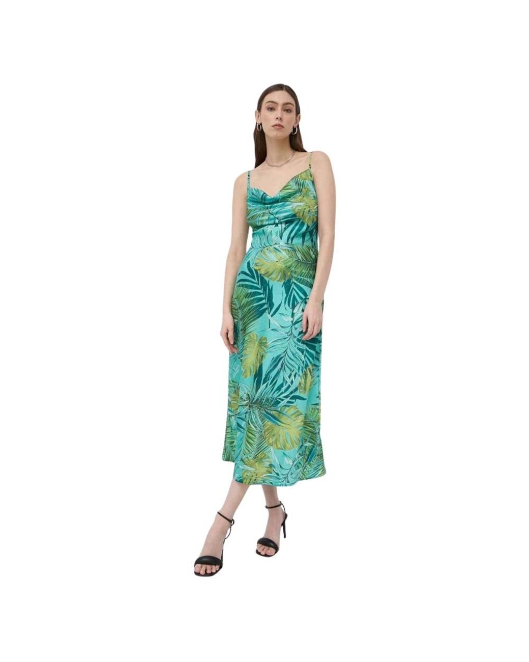 Midi Dresses Guess en coloris Green