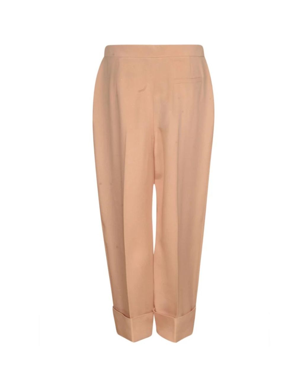 Giorgio Armani Natural Cropped Trousers