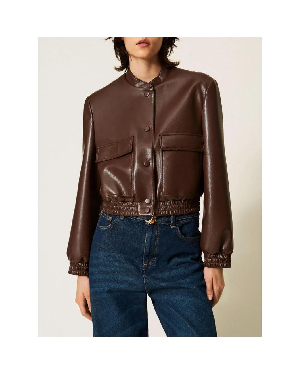 Light Jackets Twinset de color Brown