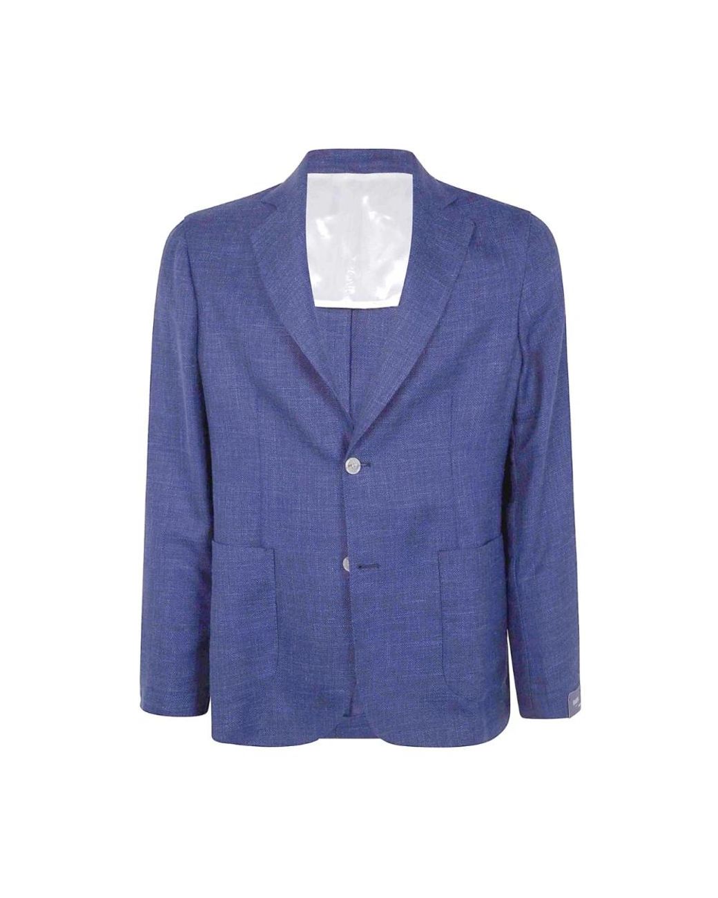 Barba Napoli Blue Blazers for men