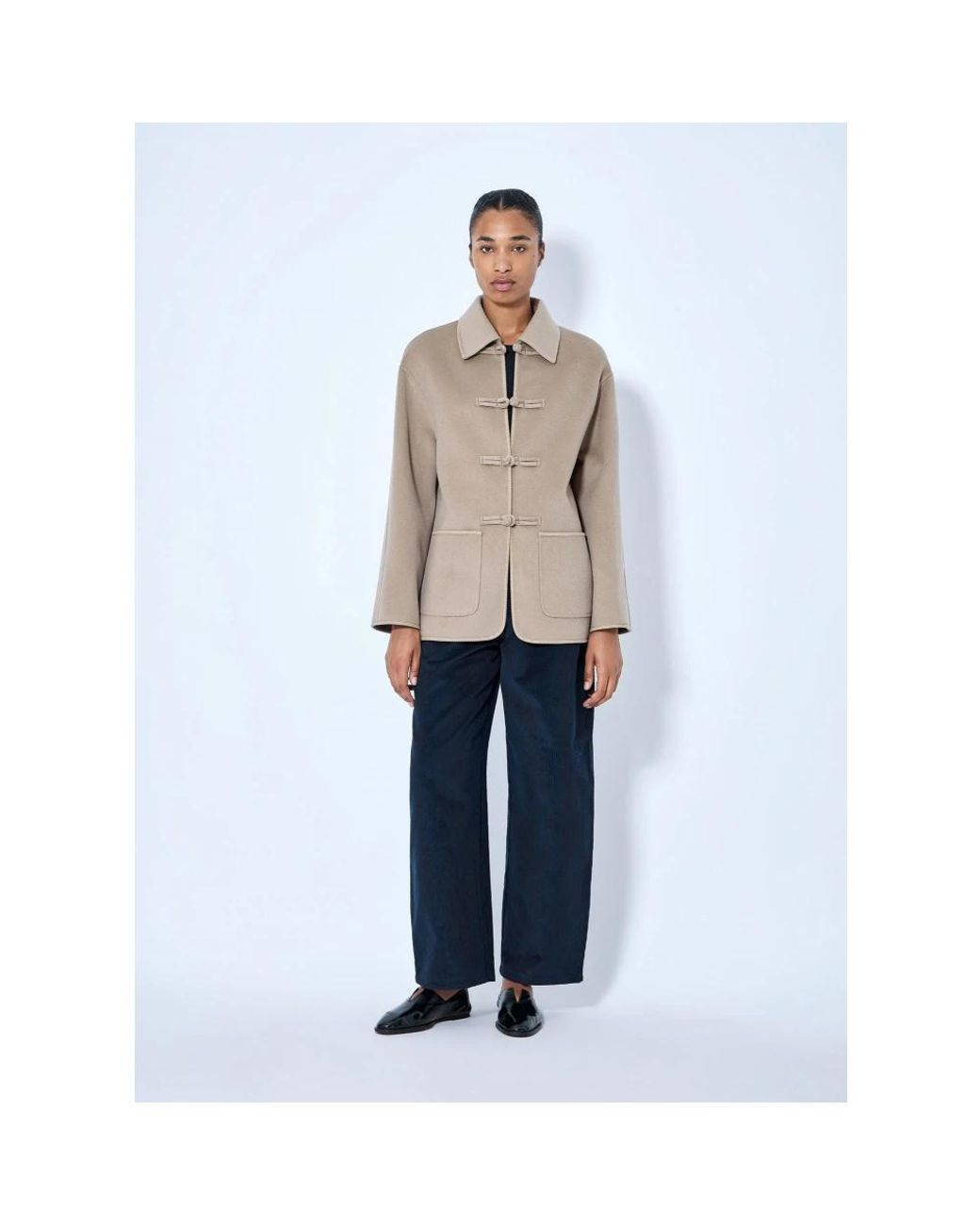 Rohe Blue Tapered Trousers