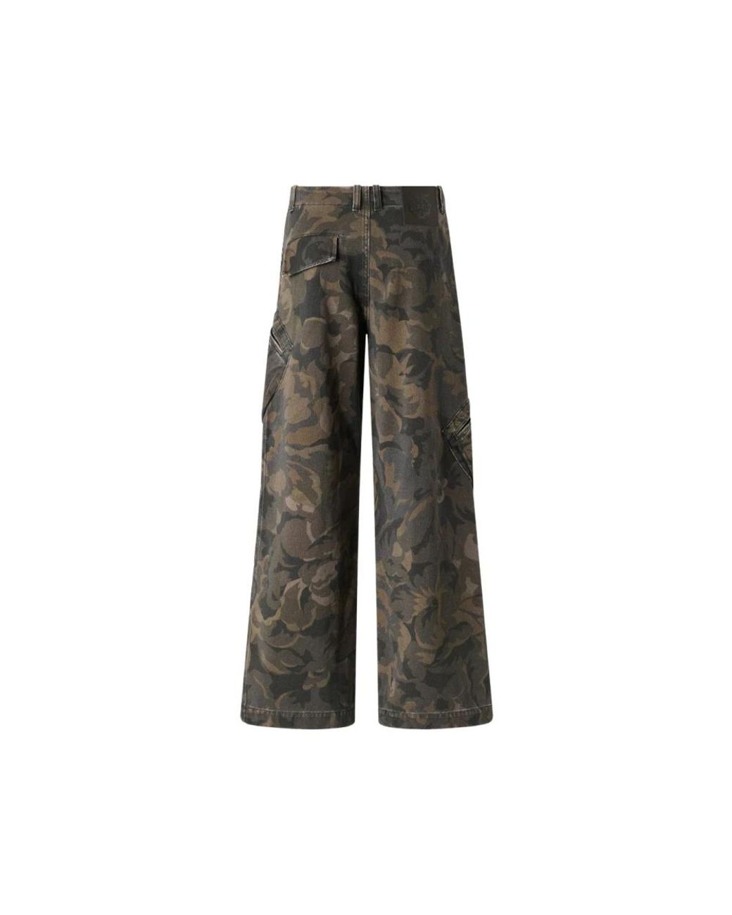 Pinko Gray Wide Trousers