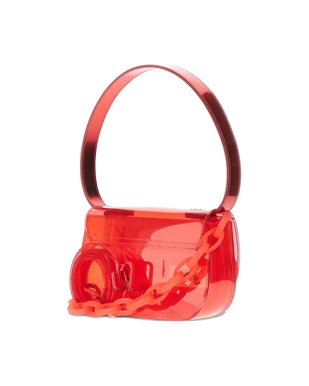 DIESEL Red Shoulder Bags