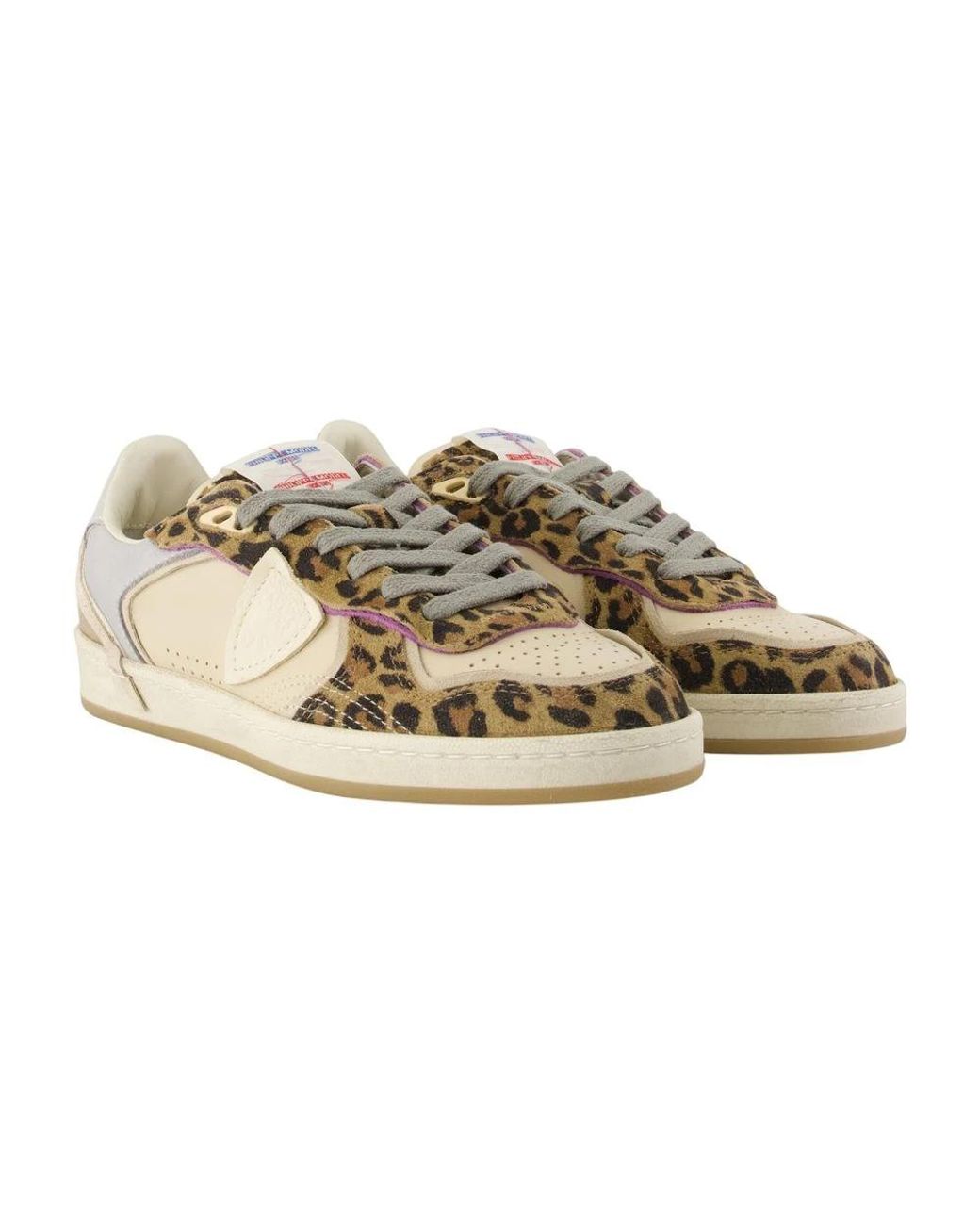 Philippe Model Brown Pgal Low Sneakers