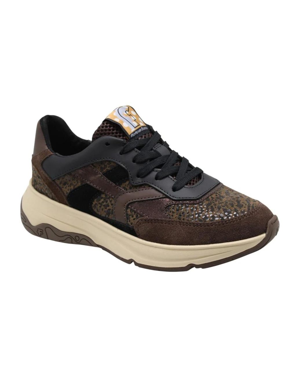 Floris Van Bommel Black Sneakers