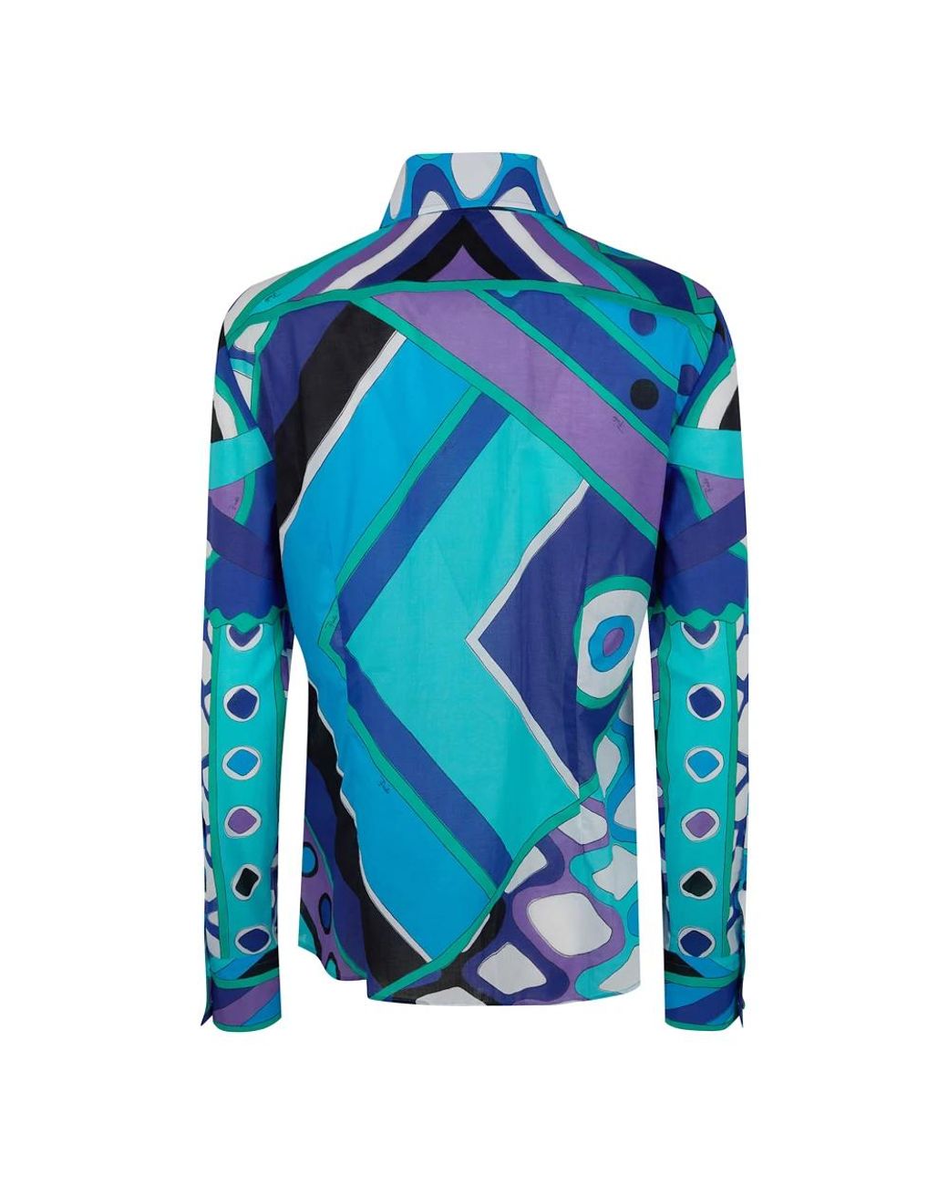 Emilio Pucci Blue Shirts