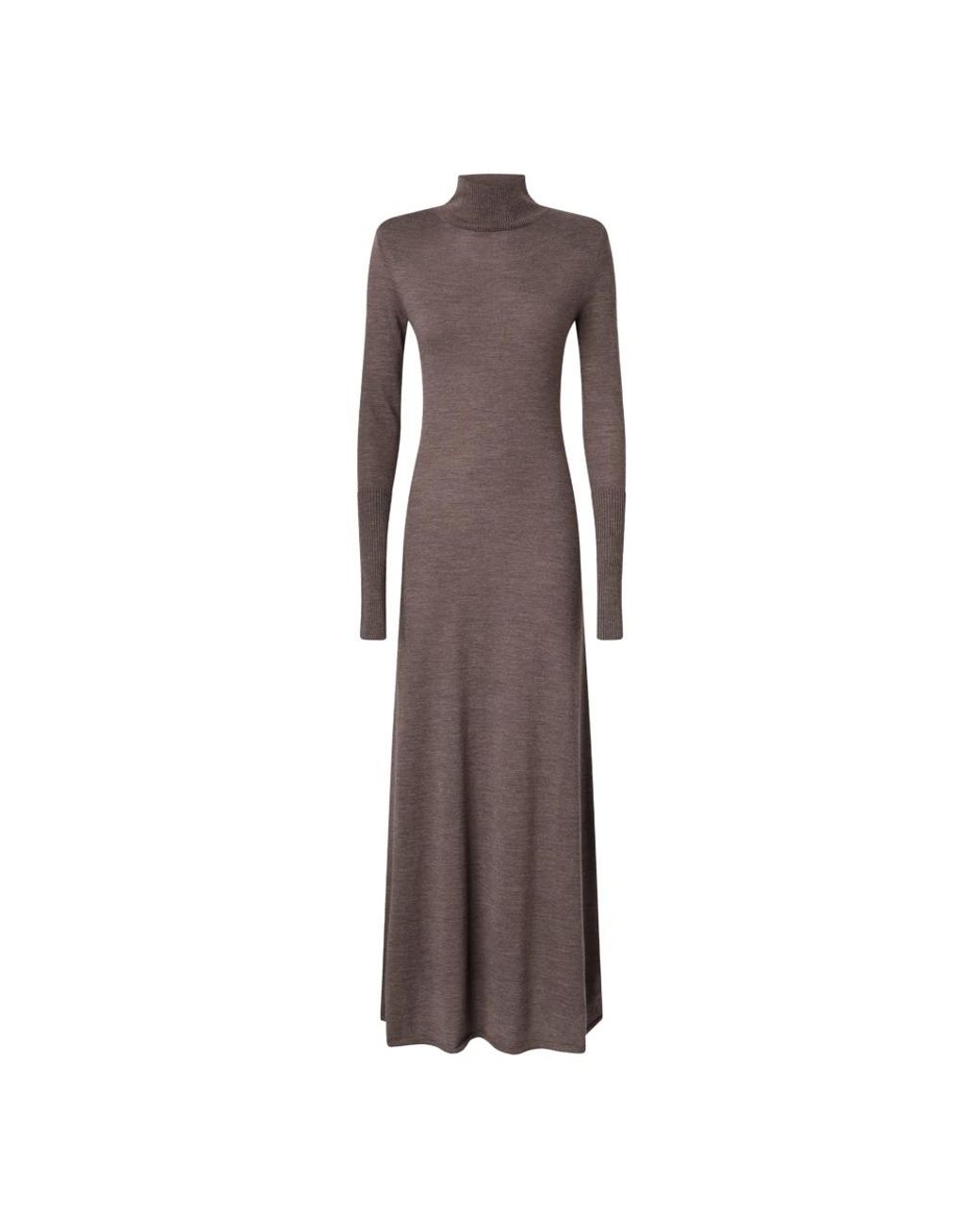 Pinko Brown Knitted Dresses