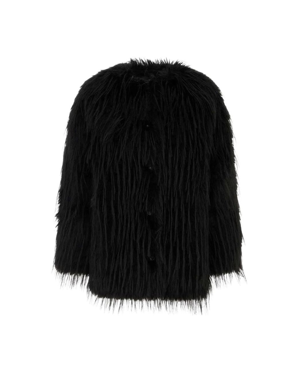 Loulou de Saison Black Faux Fur & Shearling Jackets
