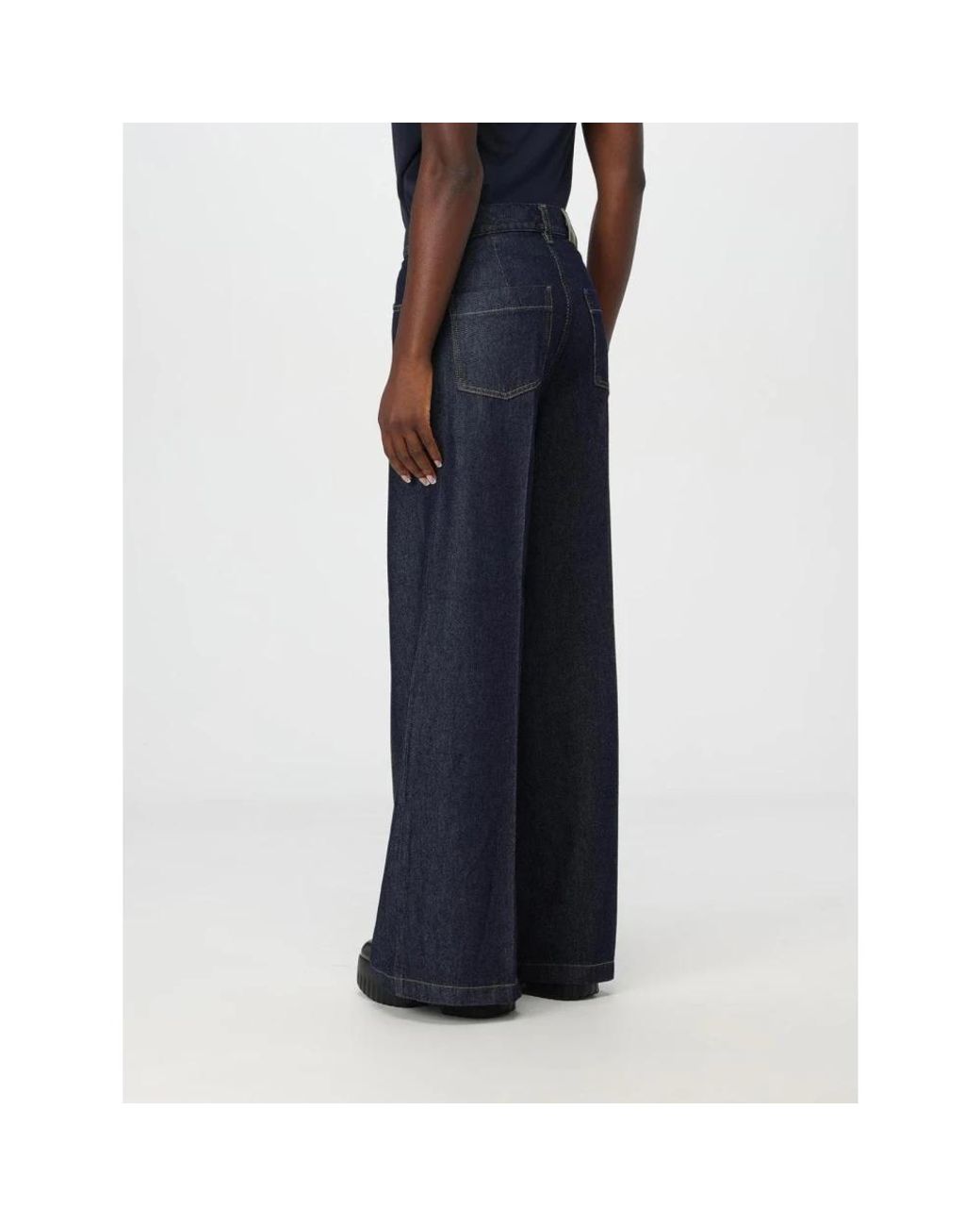 Aspesi Blue Wide Jeans
