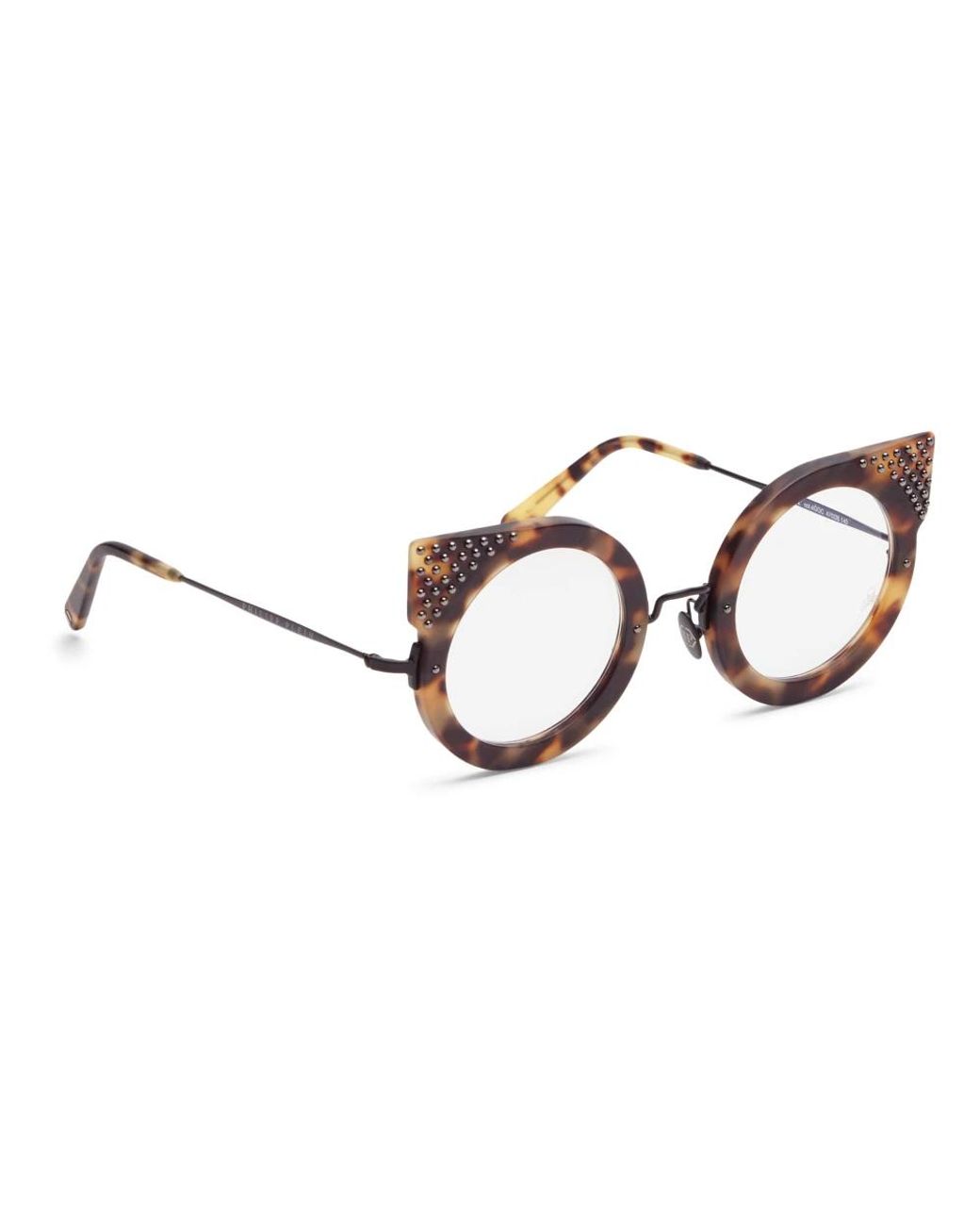 Glasses di Philipp Plein in Brown