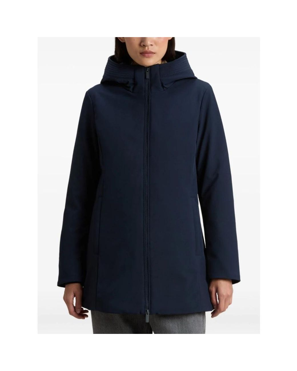 Woolrich Blue Winter Jackets