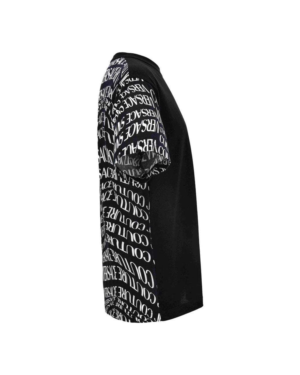 T-Shirts Versace de hombre de color Black