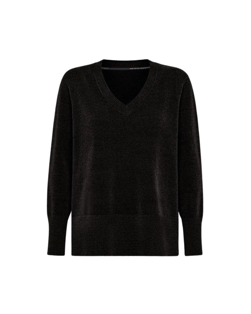 Rrd Black V-Neck Strickware