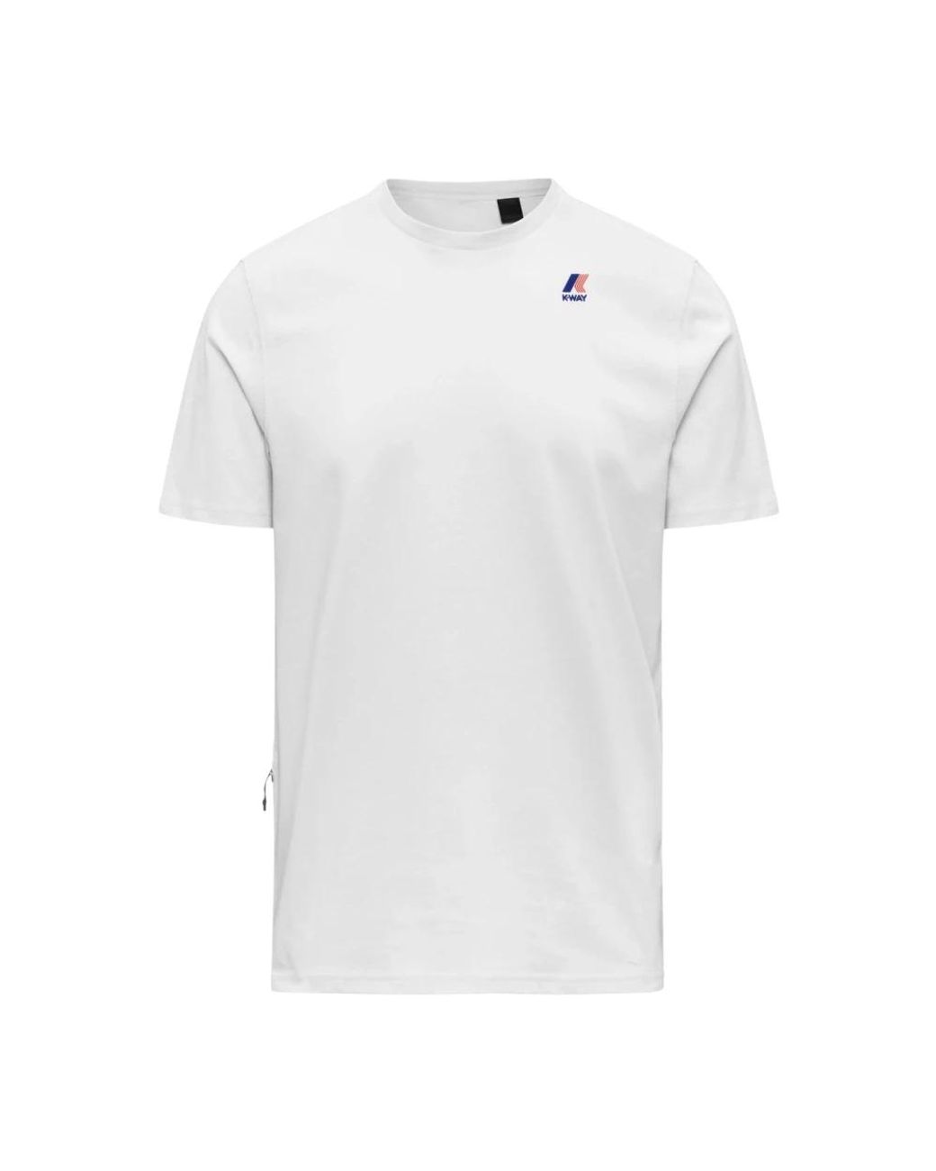 K-Way White T-Shirts for men