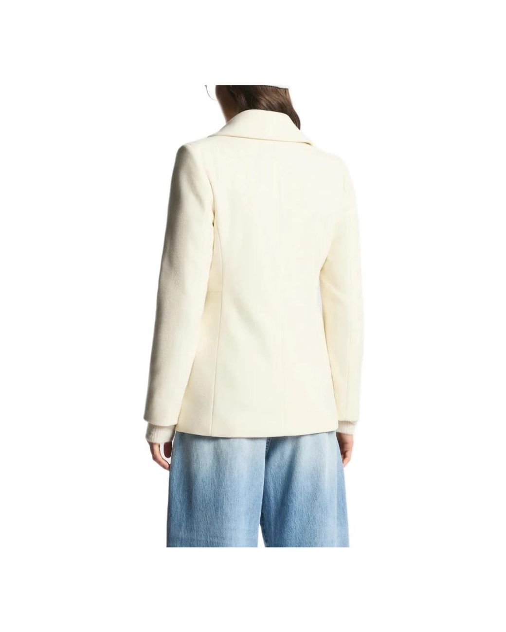 Single-Breasted Coats Fay de color White