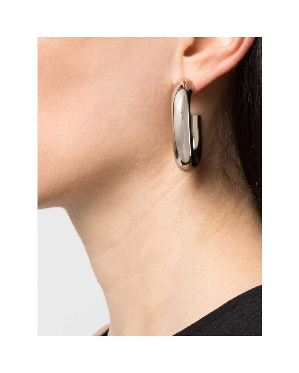 Earrings Rabanne de color White