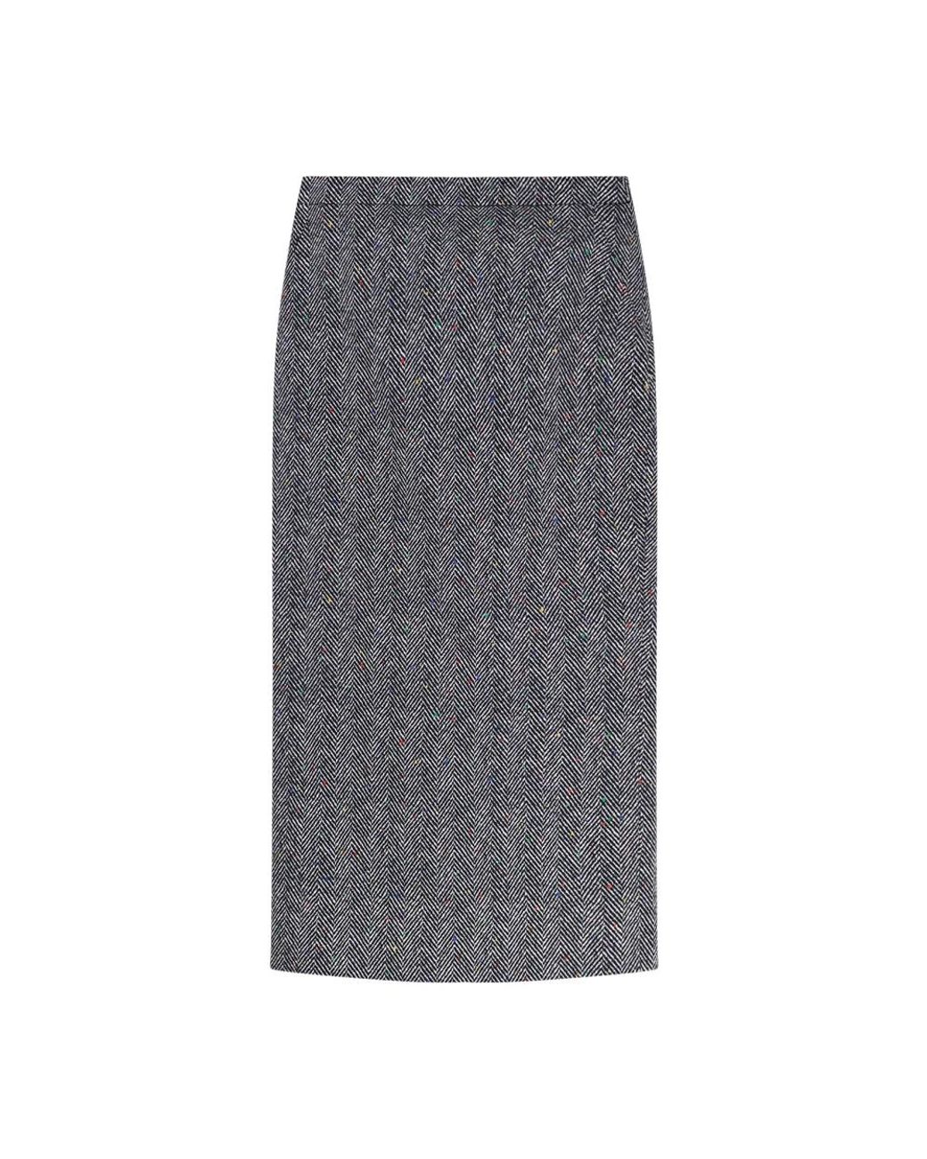 Givenchy Gray Midi Skirts