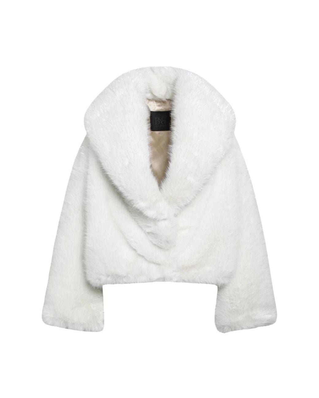 BB COUTURE White Faux Fur & Shearling Jackets