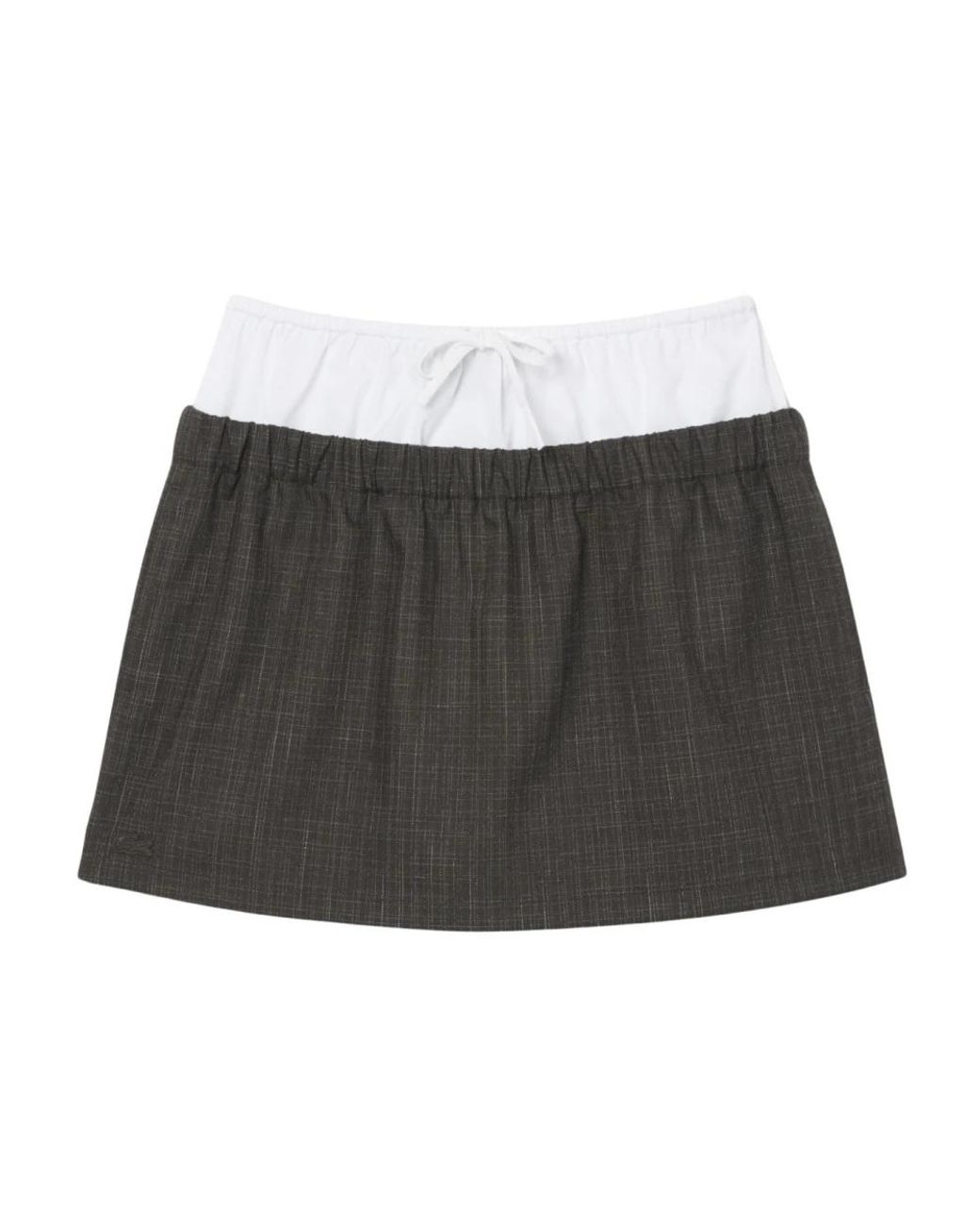 Lacoste Nakamura Skirt in het Gray