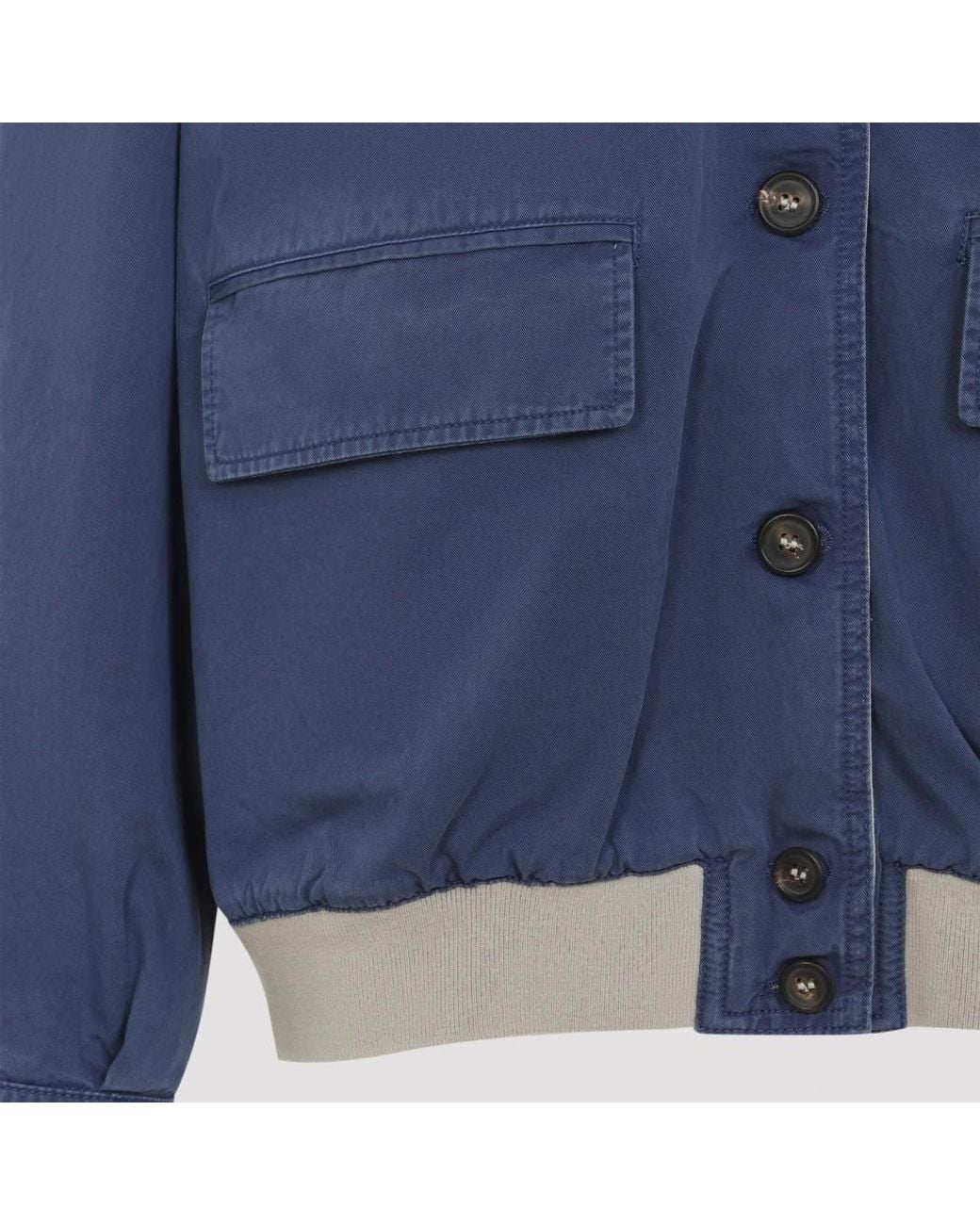 Miu Miu Blue Bomber Jackets
