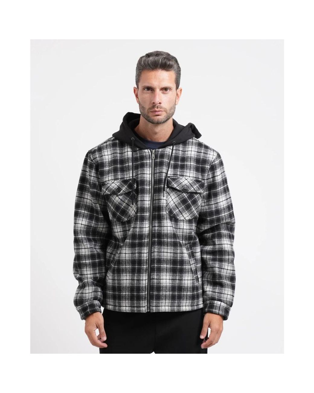 Guess Black Light Jackets for men