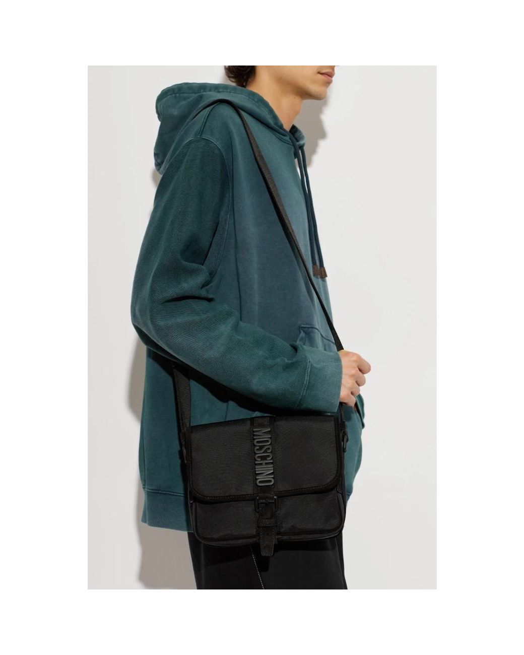 Moschino Logo Bag in Black für Herren