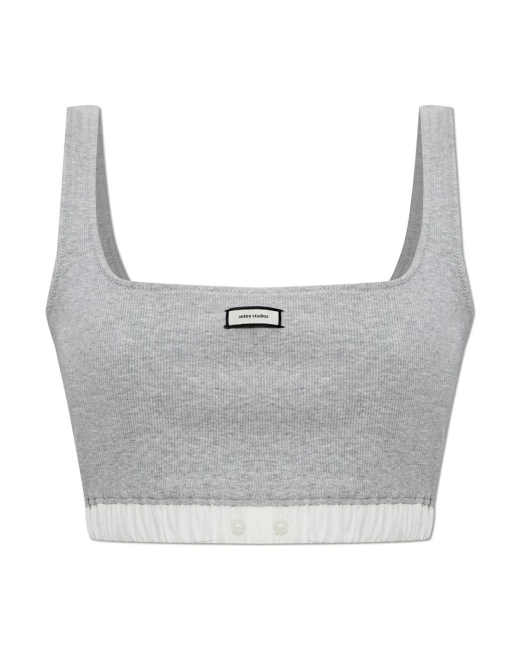Entire studios Gray Sleeveless Tops