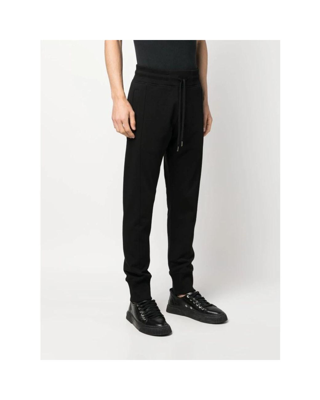 Versace Jeans Couture Black Sweatpants for men