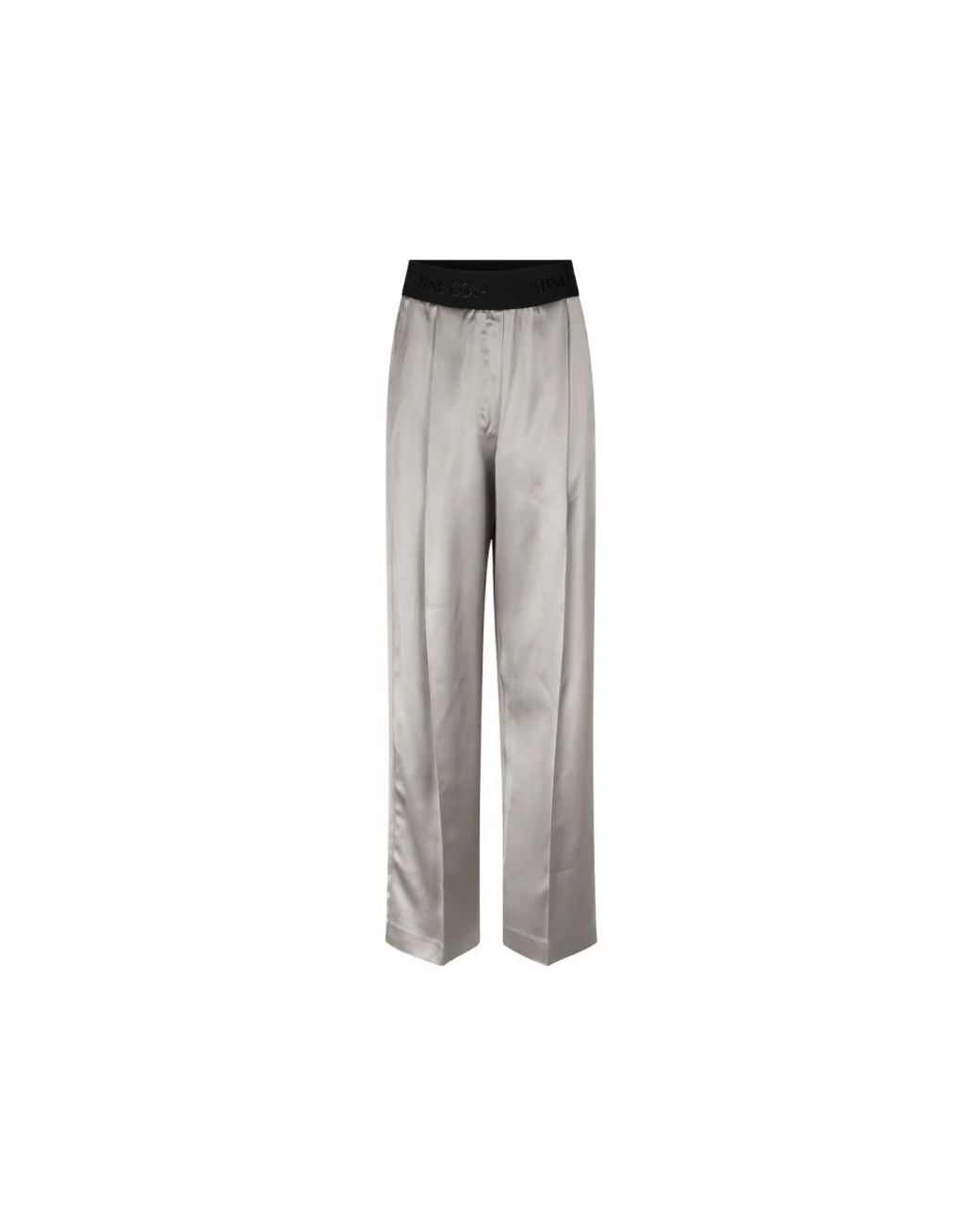 Stine Goya Gray Wide Trousers