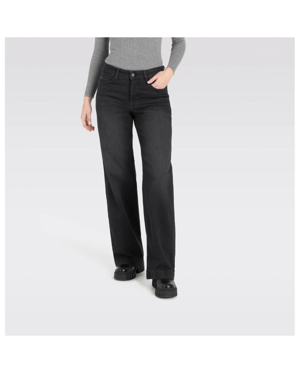 M·a·c Black Wide Jeans