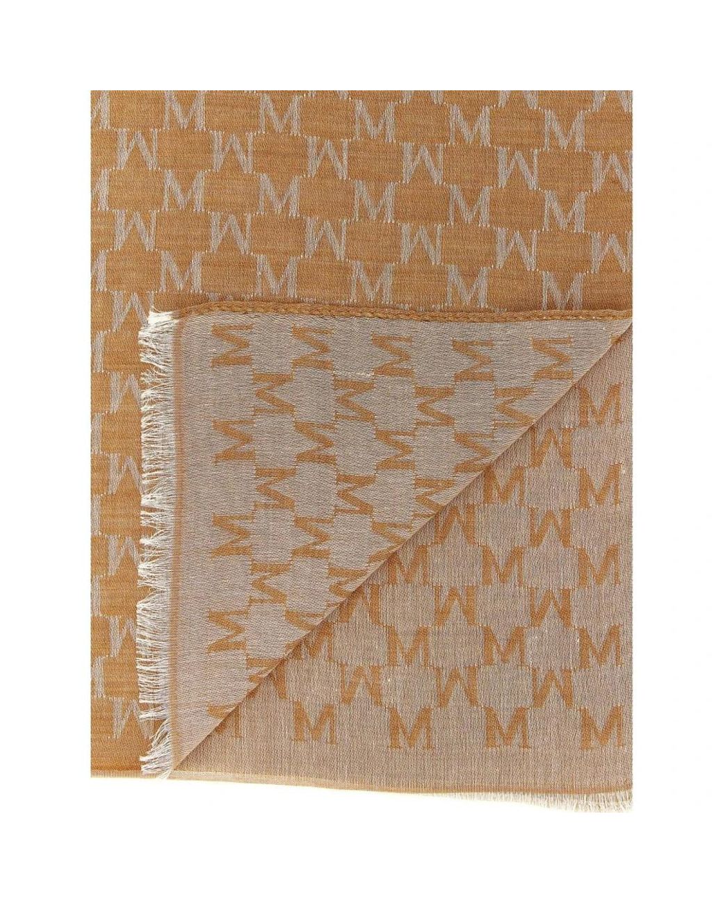 Max Mara Brown Winter Scarves