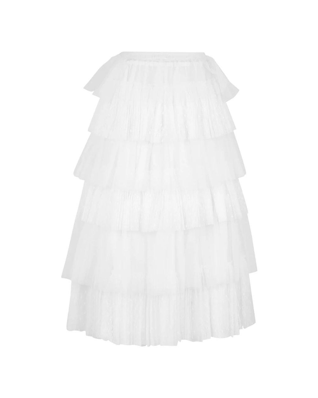 RED Valentino White Short Skirts