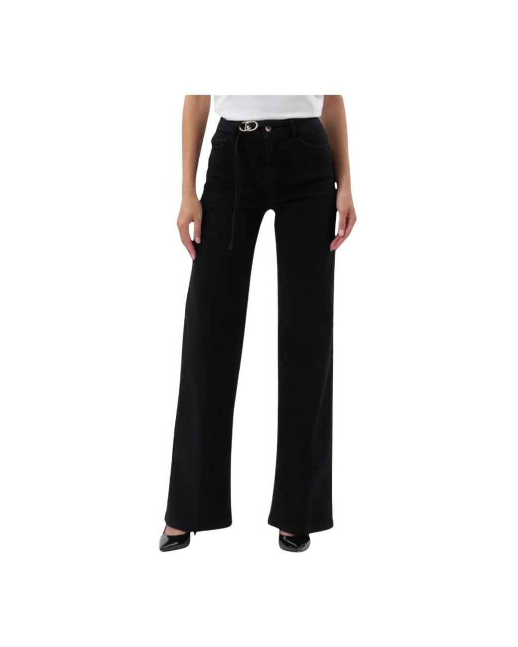 Liu Jo Black Wide Jeans