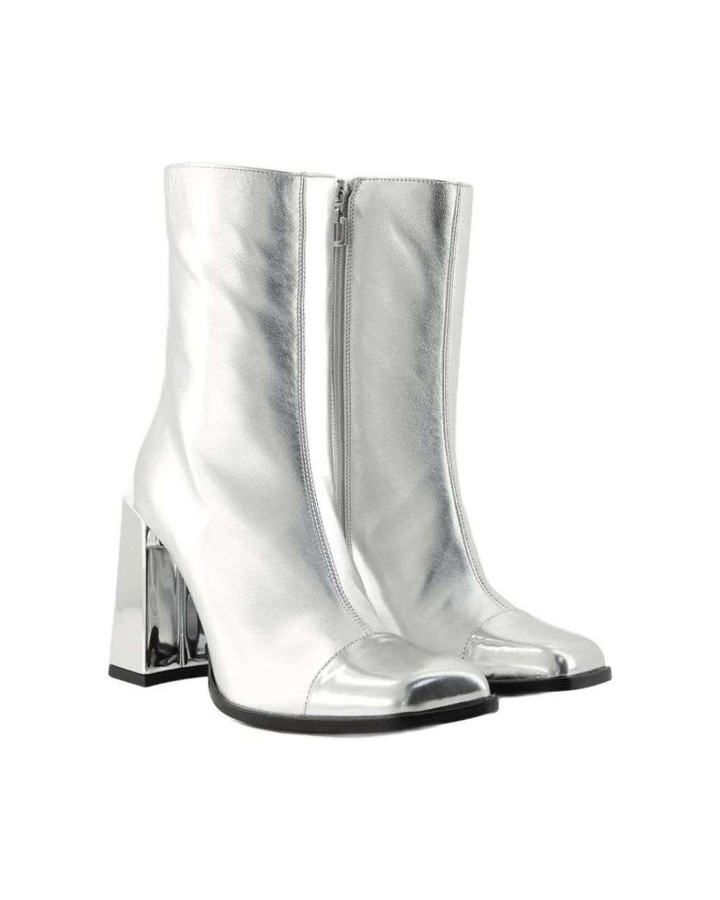 CAREL PARIS White Heeled Boots