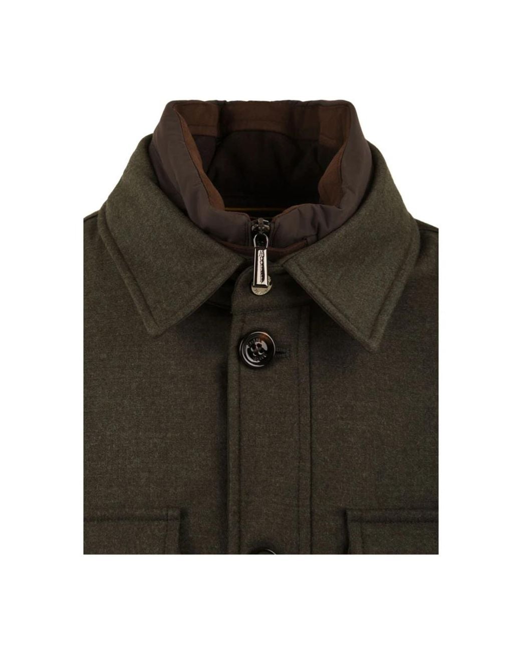 Light Jackets Moorer de hombre de color Green