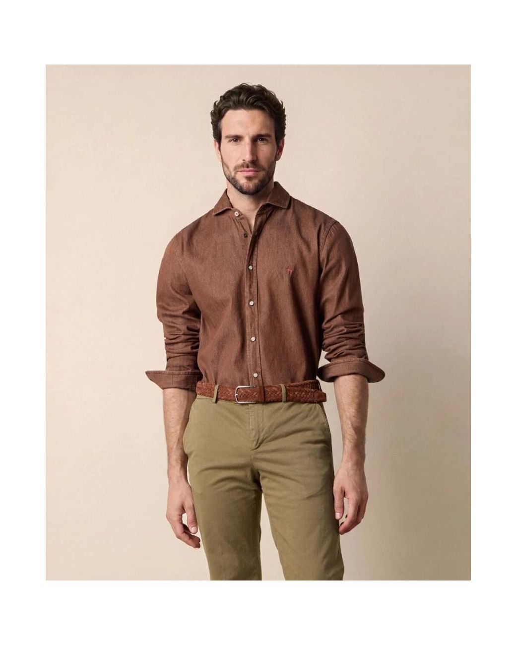 Brooks Brothers Brown Casual Shirts for men
