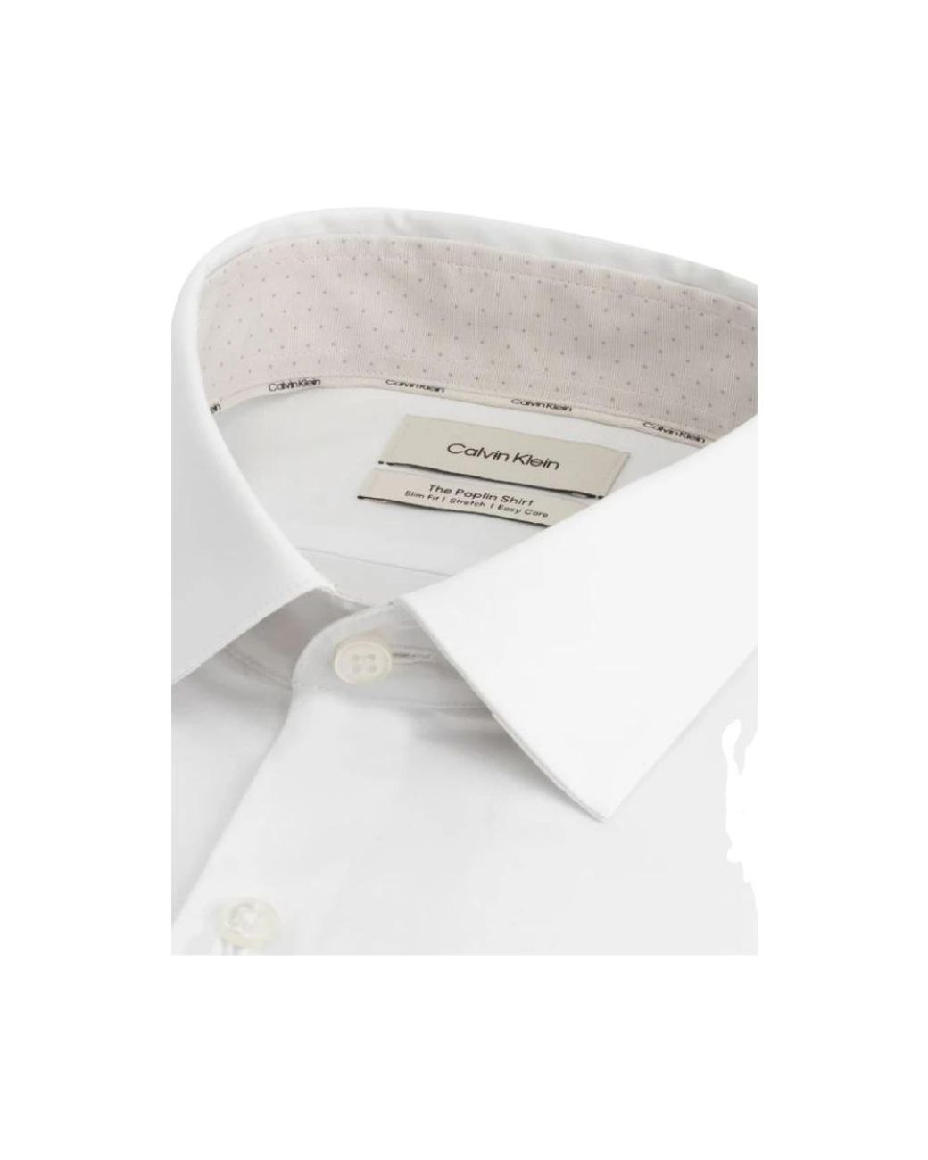 Calvin Klein White Formal Shirts for men