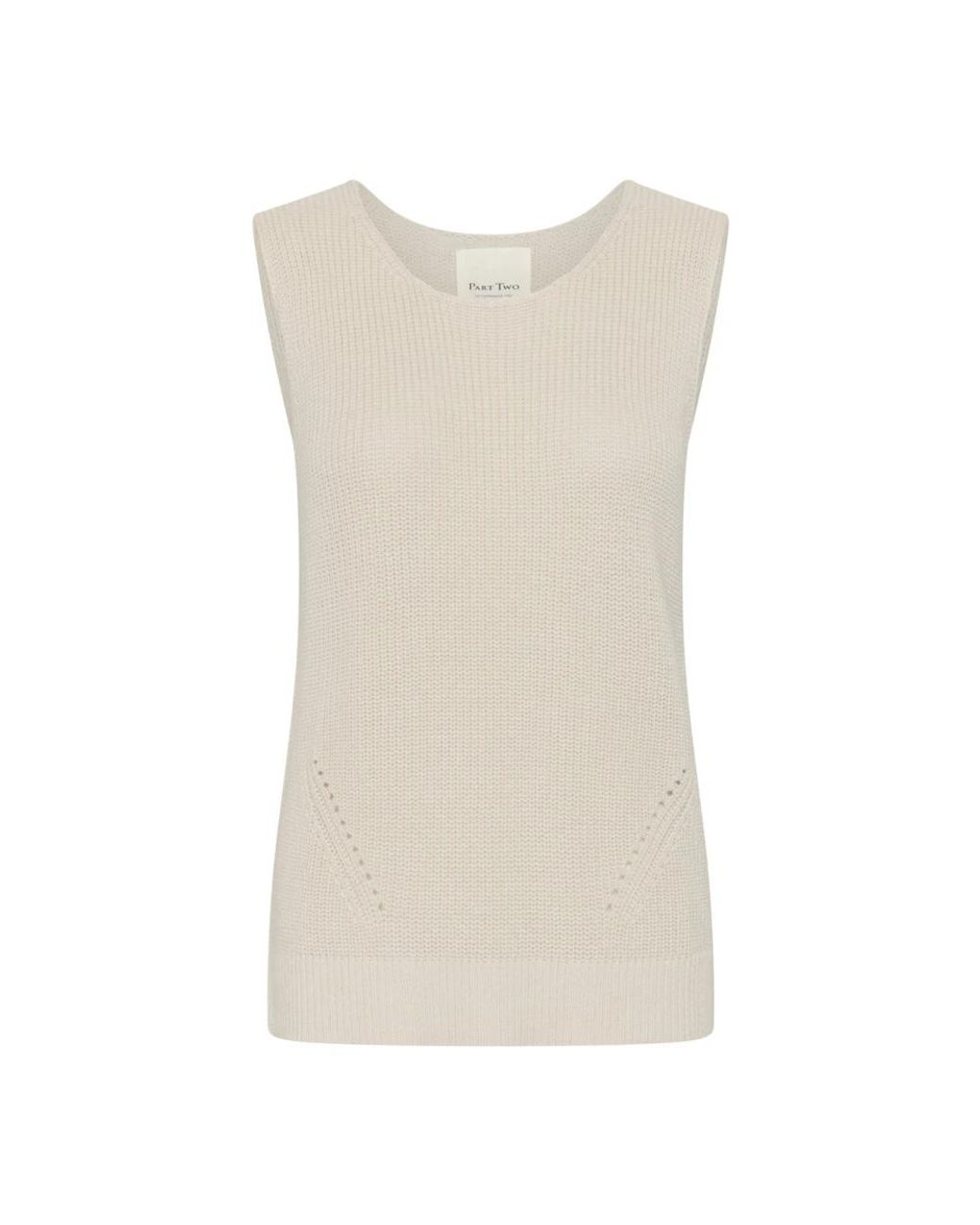 Sleeveless Tops Part Two de color Natural