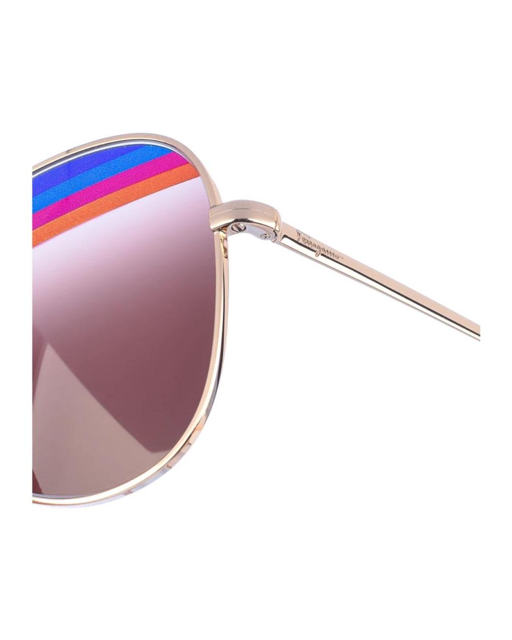 Ferragamo Purple Sunglasses
