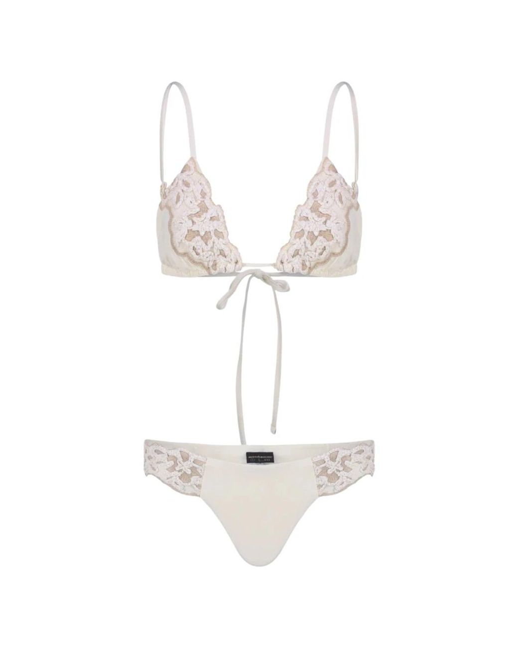 Miss Bikini White Bikinis