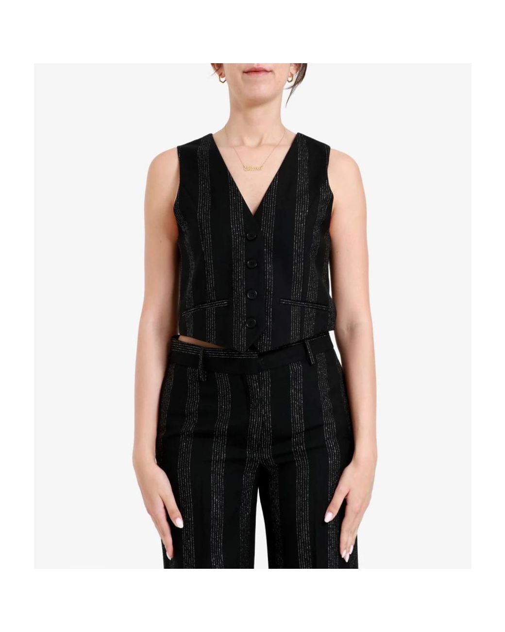 MSGM Black Vests