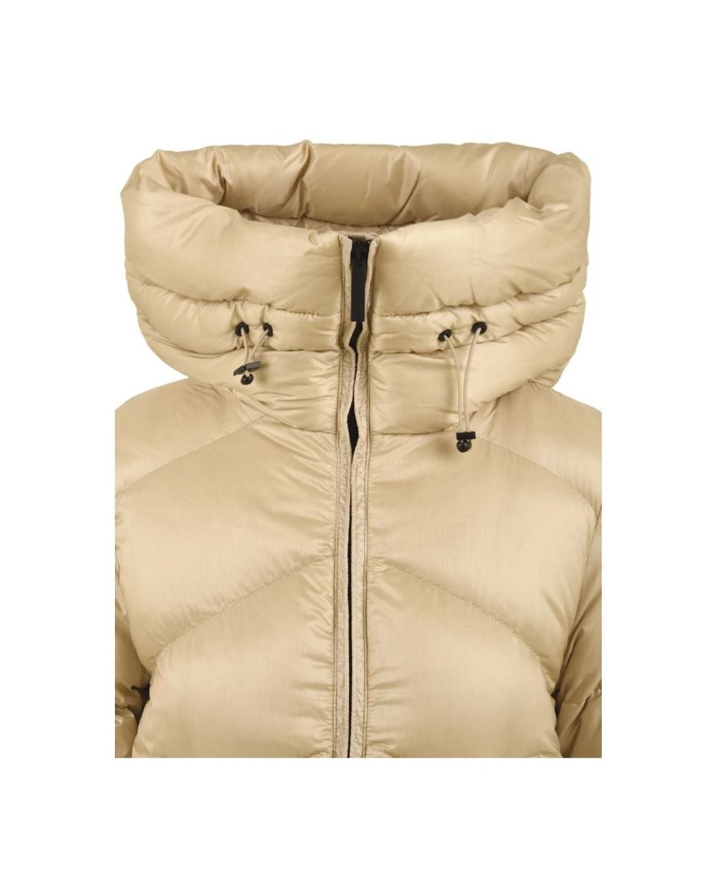 AFTER LABEL Jassen ,Nylon Helsinki Jacket in het Natural