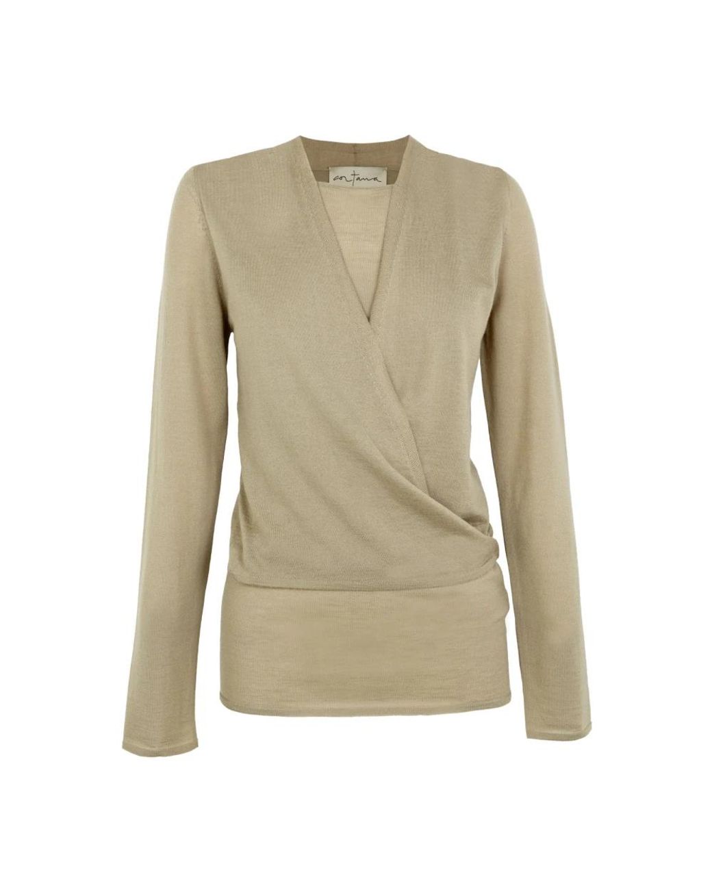 Cortana Green Cashmere Knitwear