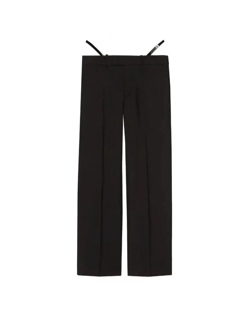 Gucci Trousers > Wide Trousers in het Black