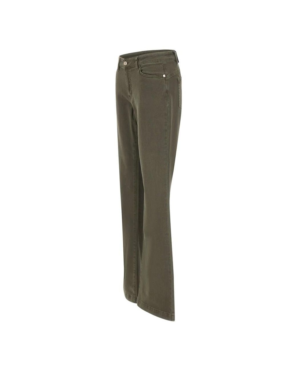 Elena Miro Gray Flare Jeans