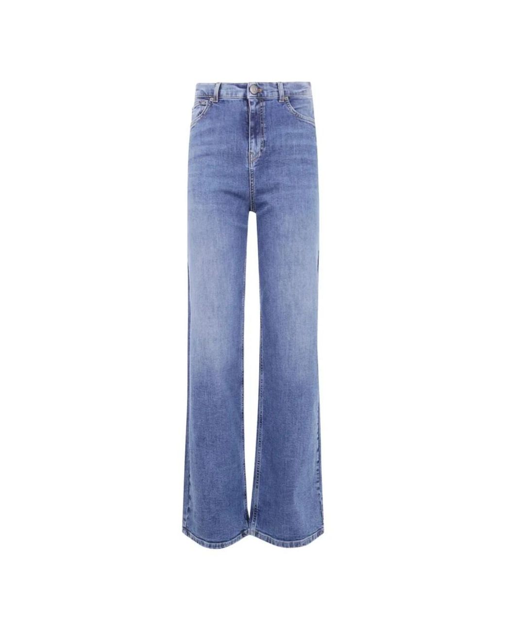 Twinset Blue Boot-Cut Jeans